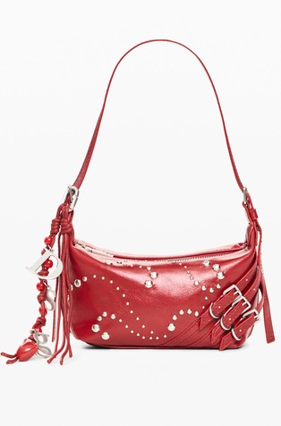 Small crossbody bag with studs