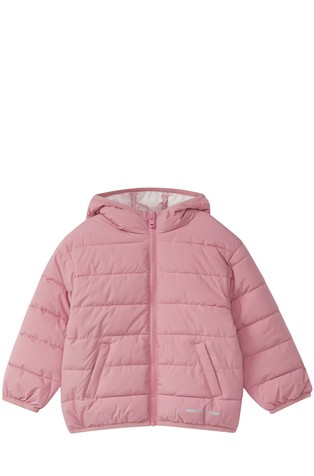 Oversized unisex quilted jacket with hood