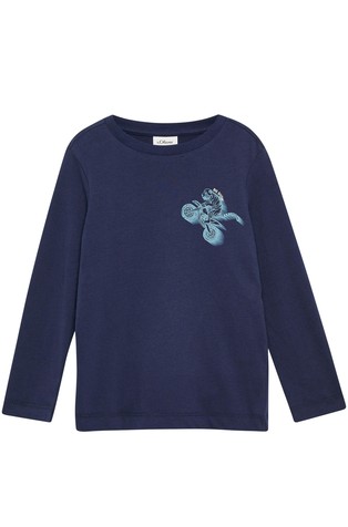 Majica dugih rukava s otiskom