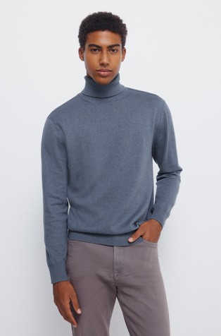 Basic high neck jumper