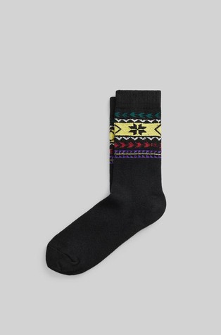 Fair Isle čarape od mješavine vune