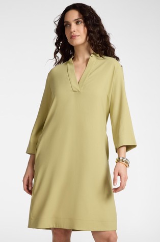 Short envers satin chemisier