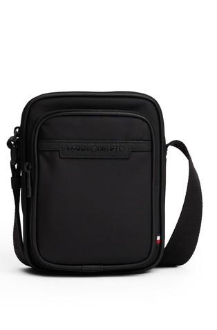 Reporter torba s metalnim logotipom