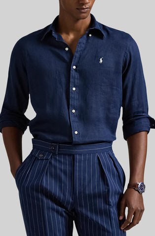 Custom Fit Linen Shirt