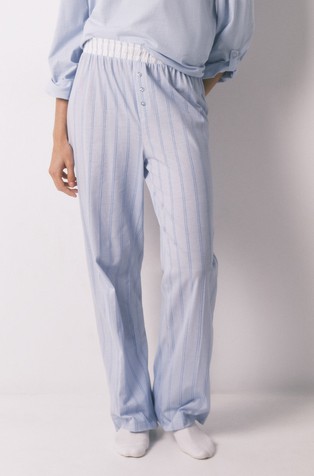 Prugast pamučni donji dio pidžame