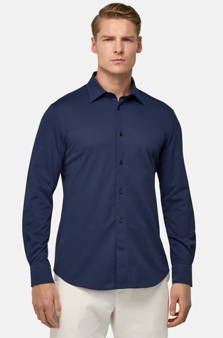 Regular fit košulja od japanske jersey tkanine