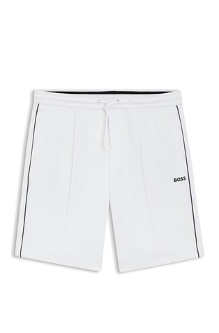 Kratke hlače od mješavine pamuka s kontrastnim obrubima