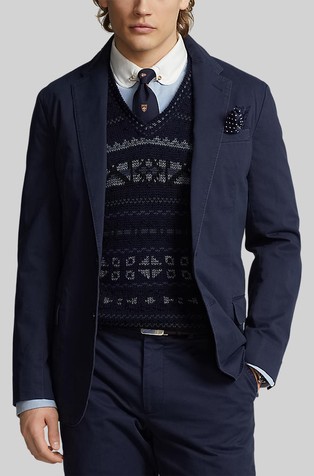 Polo chino sako od rastezljivog pamuka