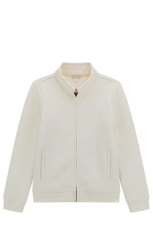 Pulover sa žakard uzorkom 4G logotipa