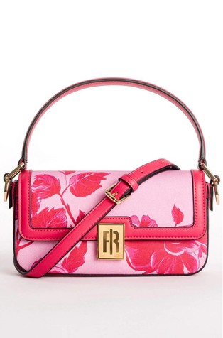 Platnena torbica s cvjetnim uzorkom