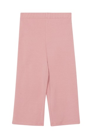 Sweat leggings with wide leg