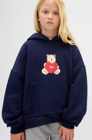 Gap Arch logo hoodie za djevojčice