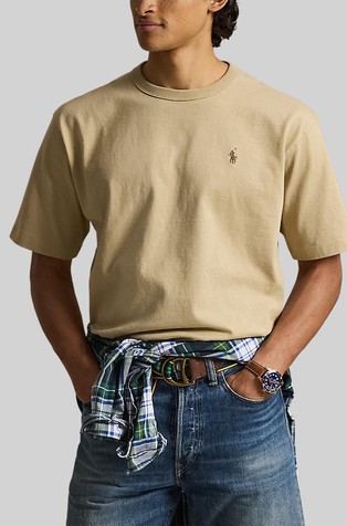 Relaxed fit majica kratkih rukava od jerseya
