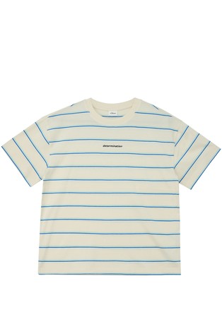 Oversized fit majica s prugastim uzorkom