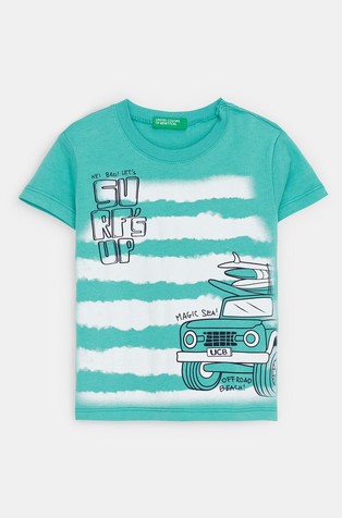 Cotton T-shirt with print