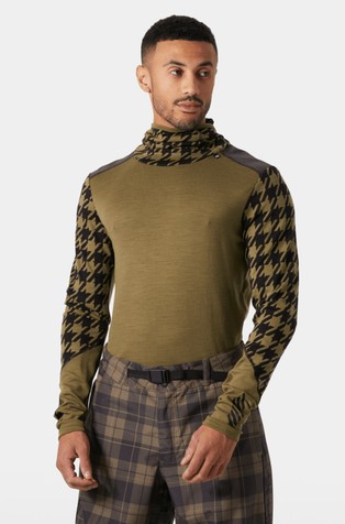 LIFA® Merino skijaška majica s kapuljačom s dizajnom potkape