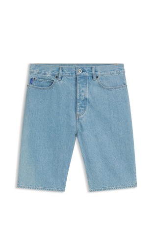 Straight-fit shorts in denim
