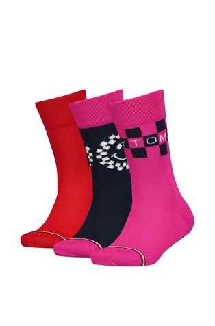 Paket 3 para čarapa s uzorkom šahovnice