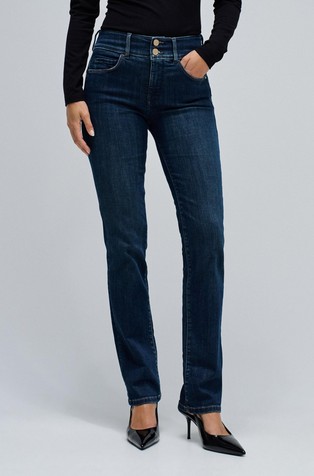 Secret Push In zvonaste jeans hlače