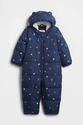 Prošiven kombinezon s kapuljačom za bebe