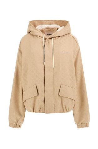 4G Peony Logo hooded jacket