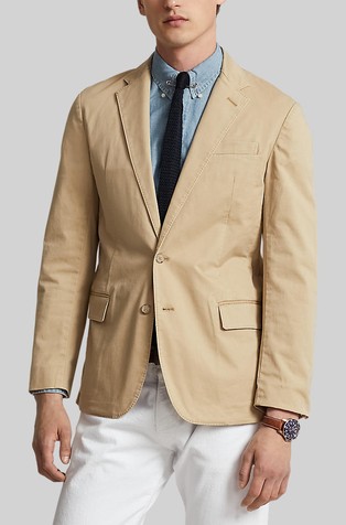 Polo chino sako od rastezljivog pamuka