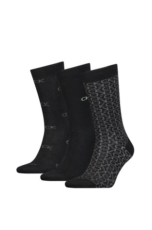 Paket od 3 para logo čarapa