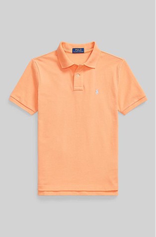 Classic fit pamučna polo majica kratkih rukava