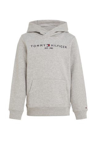 Essential logo pulover od organskog pamuka s kapuljačom