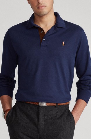 Custom slim fit pamučna polo majica