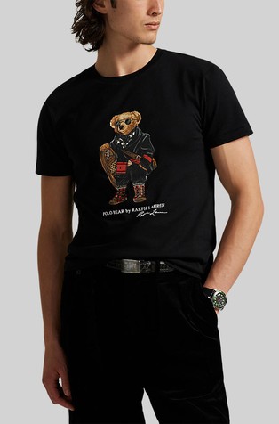 Polo Bear custom slim fit majica kratkih rukava od jerseya