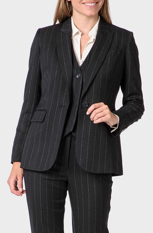 Pinstripe blazer