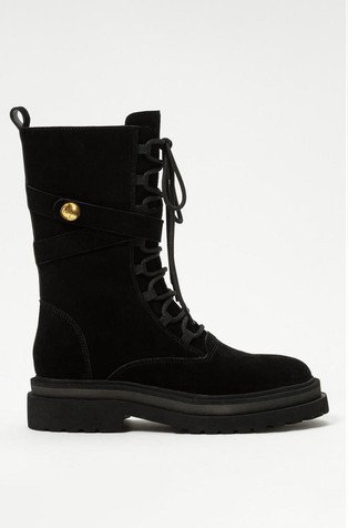 Combat gležnjače od brušene kože