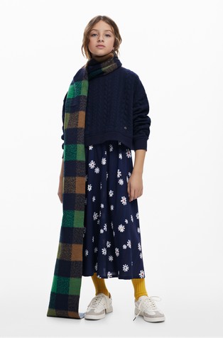 2-u-1 haljina s cvjetnim uzorkom