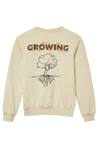 Pulover s velikim otiskom straga