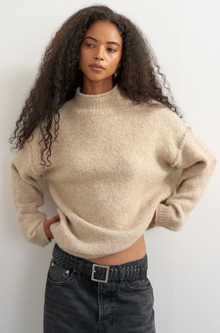 TSFREDERIKKE mock neck jumper
