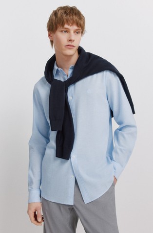 Košulja od pamuka i lana