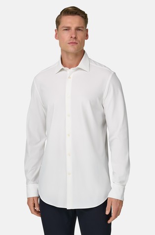 Slim Fit Stretch Nylon Shirt