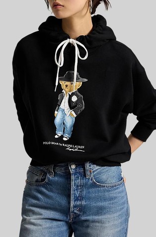 Polo Bear pulover s kapuljačom i flisiranom unutrašnjošću