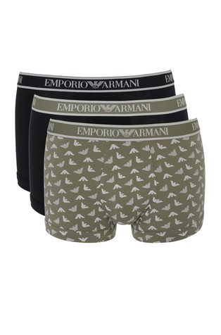 Three-pack of boxer briefs with core logo waistband