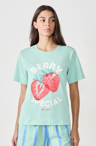 Clarrie short-sleeved T-shirt with print