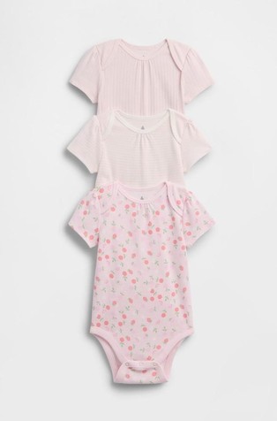 Paket od 3 bodyja kratkih rukava za novorođenčad