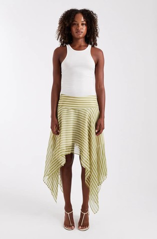 TSNATA hanky hem mini skirt