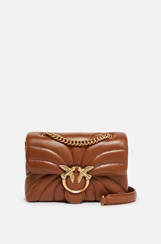 Mini Love Puff Bag in Sheep Leather