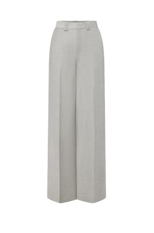 Relaxed fit hlače od mješavine vune