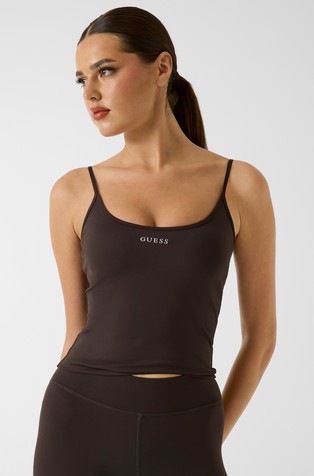 Cropped majica s naramenicama