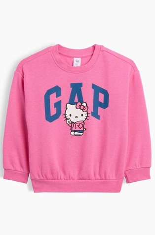 Gap logo Hello Kitty pulover za djecu djevojčice