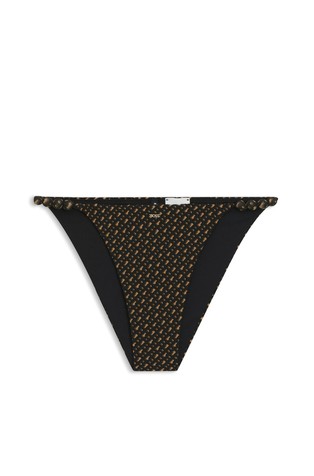 Donji dio kupaćeg kostima sa žakard uzorkom monograma