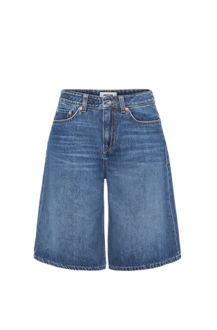 Bermuda denim shorts
