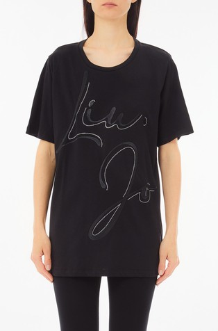 Cotton T-shirt with logo